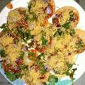 Vandna bosamiya's cooksnap of when they made સેવપુરી (Sevpuri Recipe in Gujarati).