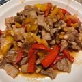 甄 的 彩椒炒五花肉 cooksnap