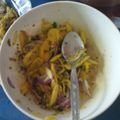 Cooksnap Siti Nisa semasa beliau membuat Sambal Pauh Ringan (Kerabu Mangga Telur) Baba Style.