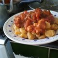 El cooksnap de Namaste cuando hizo Ñoquis de zapallo.