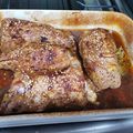 El cooksnap de Martin Valenzuela cuando hizo Solomillo de cerdo relleno con tocino y ciruela.