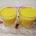Urmila Agarwal का कुकस्नैप जब उन्होंने मैंगो मिल्क शेक (mango milkshake recipe in Hindi) बनाया था।