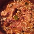 El cooksnap de Francisco Casany cuando hizo Pies de cerdo con caracoles.