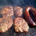 Brenda M. Castillo 's cooksnap of when they made heart attack burgers.