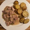 El cooksnap de Azu Lina cuando hizo Ternera en salsa de aceitunas.