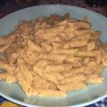 El cooksnap de zinky cuando hizo Pasta con salsa de calabacín.