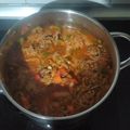 El cooksnap de Isabel Curbelo cuando hizo Carne mechada estilo Canario.