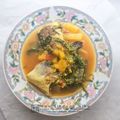 Cooksnap Nihadriz Niha semasa beliau membuat Kengsom Ikan Siakap.