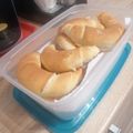 Orsolya Vörös Cooksnap-ja, amikor elkészítette a(z) Házi vajas kifli receptet.