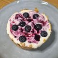 รูป Cooksnap ของ ครัวนุ้งแคท เมื่อเขาทำ Melt blueberry cheese pie พายบลูเบอร์รี่ชีสเยิ้มลาวาขนมหวานสุดฮิต