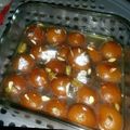 Muhammad Shakeel's cooksnap of when they made Gulab jamun.