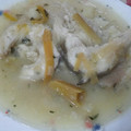 El cooksnap de josi E. cuando hizo Congrio con patatas.