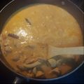 El cooksnap de Ashley Dombrowski cuando hizo Pollo al curry con leche de coco estilo Indio.