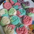Cooksnap dari Howhow untuk resep Bolu kukus mawar