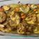 El cooksnap de Bea San Mateo cuando hizo Pollo al horno con pimientos y cebolla y base de patatas.