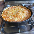 El cooksnap de Cranky I cuando hizo Tarta de calabaza con jamón y queso con masa casera.