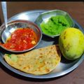  ~Sushma Mishra Home Chef का कुकस्नैप जब उन्होंने आलू पराठा (Aloo Paratha recipe in hindi) बनाया था।