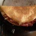 El cooksnap de 👑 cuando hizo Omelette de jamón y queso 🧀.