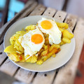 El cooksnap de Sara PA cuando hizo Patatas a lo pobre al microondas.