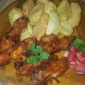 Racheal Andaye's cooksnap of when they made Buffalo Chicken Wings.