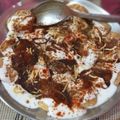 Surya jai का कुकस्नैप जब उन्होंने दही बड़े चाट(dahi bade chaat recipe in hindi) बनाया था।