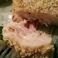 AmsMickler1's cooksnap of when they made Chicken Cordon Bleu.