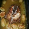 El cooksnap de CB Cesar cuando hizo Pollo al horno con patatas.