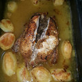 El cooksnap de CB Cesar cuando hizo Pollo al horno con patatas.