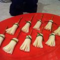 Catherine Rohrmann's cooksnap of when they made Halloween Witches Broom Stick Treats.