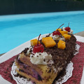 Cooksnap dari Ummu Roz untuk resep Mango Swiss Roll