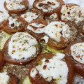 El cooksnap de roderic cuando hizo Ensalada de tomate y queso de cabra fundido.