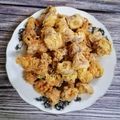 Cooksnap Norashikin Rahmat semasa beliau membuat Sotong Goreng Tepung.