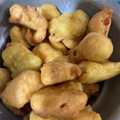 El cooksnap de Santiago cuando hizo Pollo en tempura con salsa agridulce.