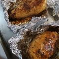 El cooksnap de Diana Fernández cuando hizo Pechuga de pollo rostizada en freidora de aire.