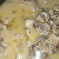 El cooksnap de Maribel Llinares cuando hizo Carne con almendras.
