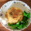 नंदिनी अभ्यंकर 's cooksnap of when they made बर्न्टं गार्लिक पालक राईस (burnt garlic palak rice recipe in marathi).