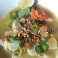 Cooksnap dari Retno Soekarno untuk resep Lontong kikil surabaya + sambel kemiri