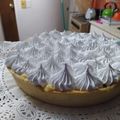 El cooksnap de Silvina Barrios cuando hizo Lemon pie.