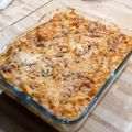 Léd@ Cooksnap-ja, amikor elkészítette a(z) Sajtszószban sült tortellini receptet.