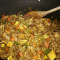 El cooksnap de Jorge David Cárdenas Rodríguez cuando hizo Arroz frito (chino).