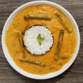 Harita Mendha's cooksnap of when they made સરગવા ની શીંગ નુ લોટ વાળુ શાક (Sargava Ni Sing Nu Lot Valu Sabji Recipe In Gujarati).
