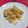 El cooksnap de Patricia Rivera cuando hizo Ensalada fit de arroz, quinoa, atún y maíz al tomillo 🌿.