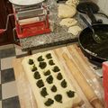 El cooksnap de Gastón Chamorrete cuando hizo Ravioles caseros de verdura.