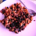 El cooksnap de Liguia cuando hizo Garbanzos con espinacas.