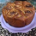 El cooksnap de Nestor Laura de Bravo cuando hizo Torta 80 golpes.