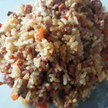 El cooksnap de SoniaT. cuando hizo Arroz con ternera y salsa soja.