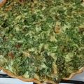 El cooksnap de Carolina Ziepel cuando hizo Pascualina Cocinada con Espinacas Crudas.