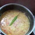 El cooksnap de Sergio Ariel cuando hizo Caldo de Habas.
