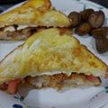 Cooksnap dari aridiastri erningpraja untuk resep Toast Sandwich Wholewheat Chicken Katsu