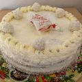 El cooksnap de Lucica Crişan cuando hizo Tarta navideña Raffaello.